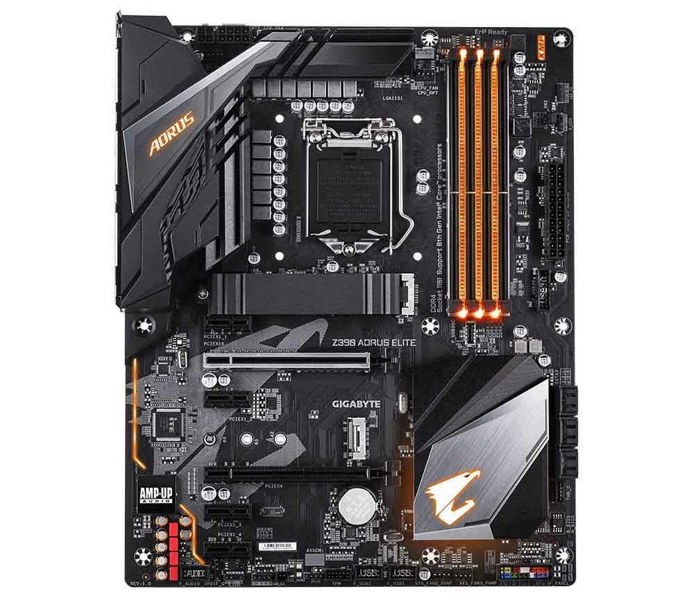 Gigabyte z390 elite aorus нет звука